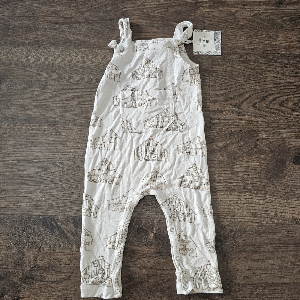 Kate Quinn Jumpsuit In Barn Print Ss 12-18M